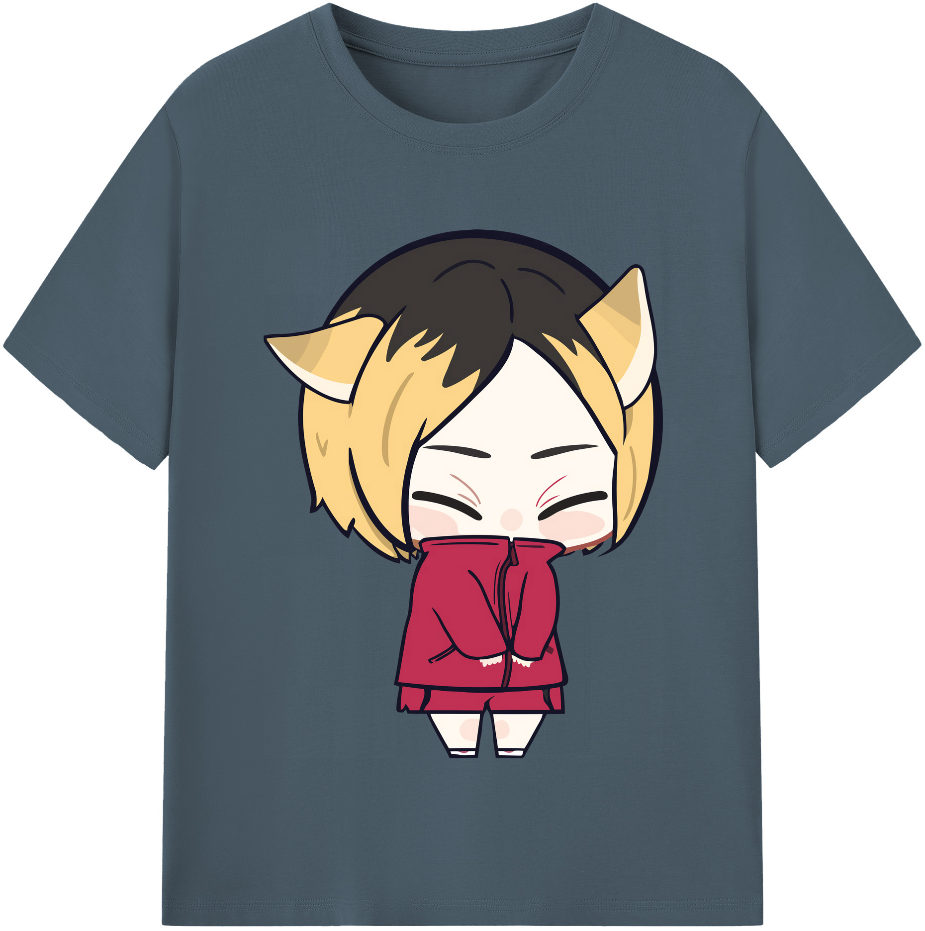 （画像用） ハイキュー!! Haikyu!! 綿100％半袖Tシャツ（フロントプリント）